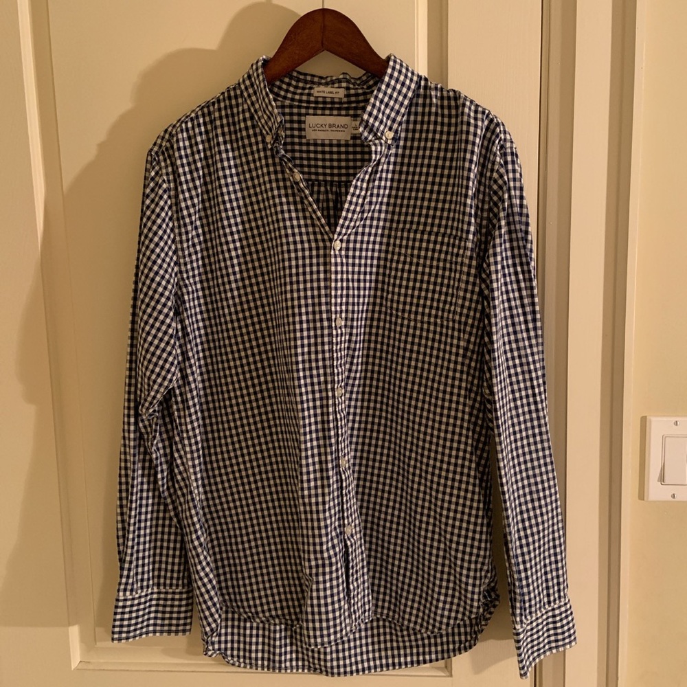 Lucky Brand Gingham Shirt